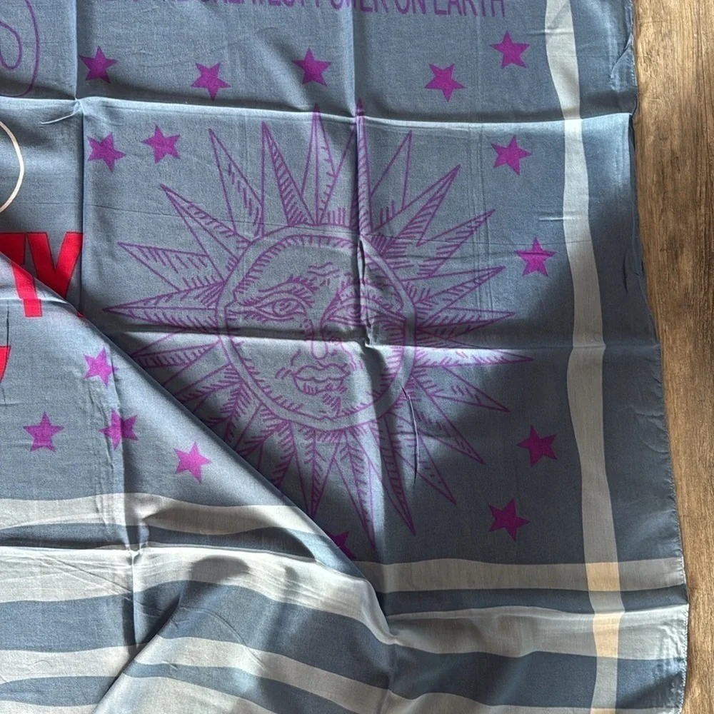 NWT Raj cotton oversized cotton scarf LA